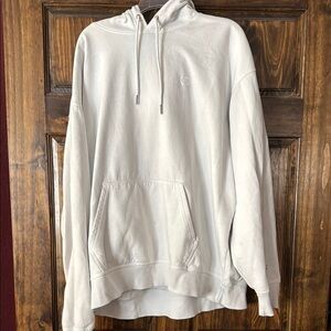 Champion Men's White Hoodie